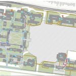 Map of East End Transformation of the Danforth Campus at Washington University in St. Louis